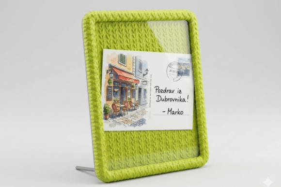 Amigurumi 3D Printable Picture Frame