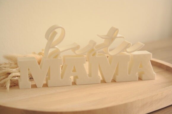 Beste Mama 3D Druck für Muttertag