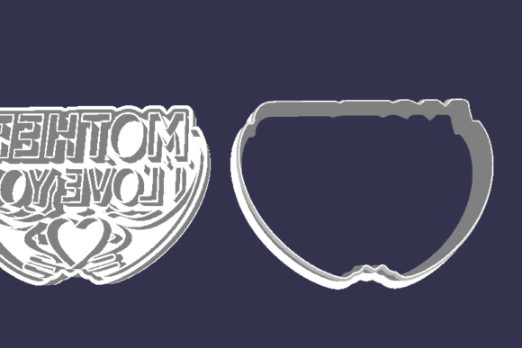 Celebrate Mother's Day with a Personal Touch: The 'Mother, I Love You' Cookie Cutter