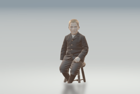 Discover Ata Child: A 3D Model of Atatürk's Youth