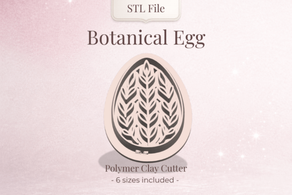Elevate Your Design with the Botanical Egg Cutter