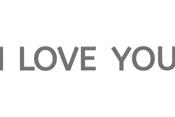 I LOVE YOU in 3D Printable Letters: A Creative and Personal Touch