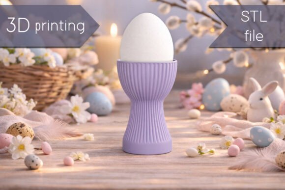 Minimalist Easter Egg Cup STL: A Perfect Addition to Your 3D Printing Projects