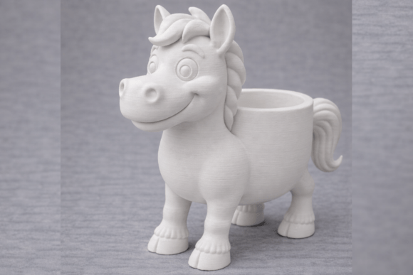 Strategic Use of the Cute Pony Planter 3D Print for Enhanced Home Decor and Gift Giving